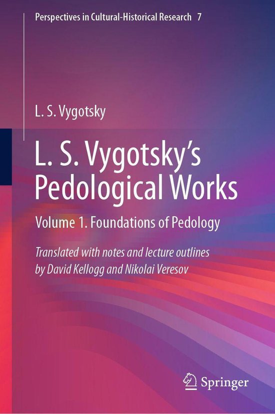 Education (R0) - L. S. Vygotsky's Pedological Works - cover