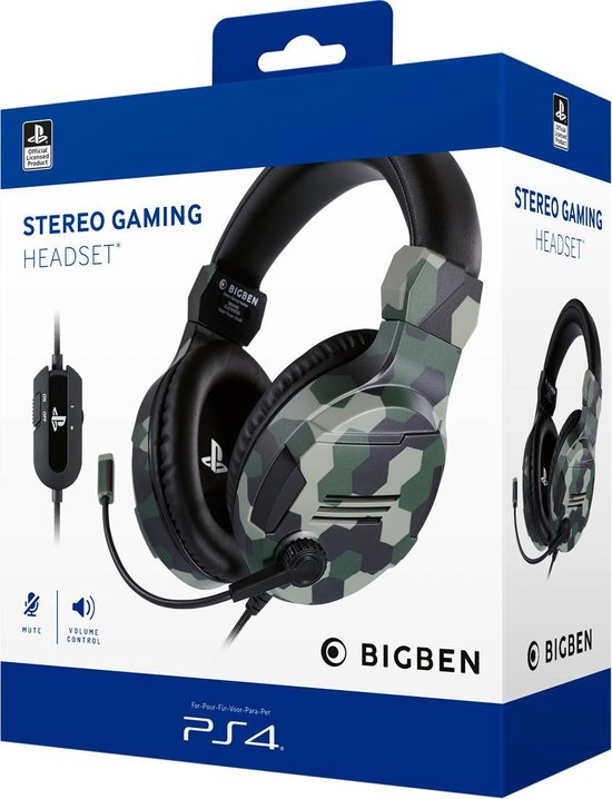 Official Licensed Playstation Stereo Gaming Headset V3 PS4