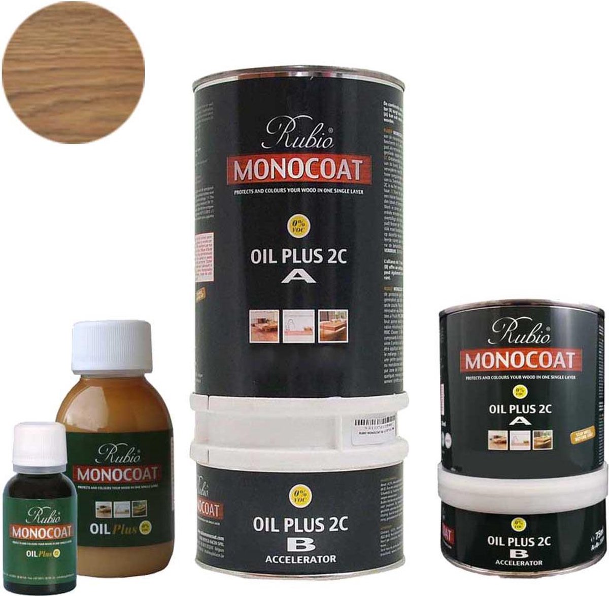 Rubio Monocoat Oil +2C Antique Bronze Set 1,3L 148925