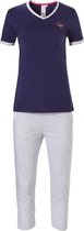 Dames pyjama Rebelle 21201-400-3 - Blauw