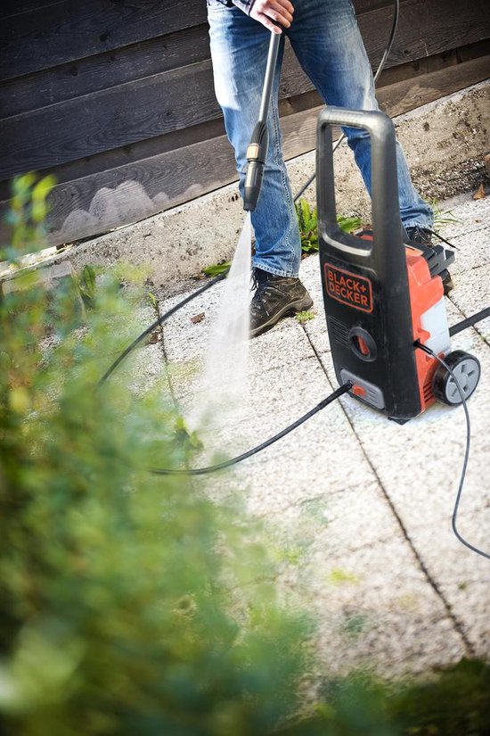 BLACK+DECKER BXPW1400E Hogedrukreiniger - Lichtgewicht - met 5 Accessoires - 110 Bar - 1400W — afbeelding 5