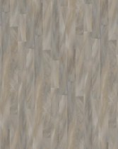 Strepen behang Profhome VD219143-DI vliesbehang hardvinyl warmdruk in reliëf gestempeld met grafisch patroon subtiel glanzend grijs ivoorkleurig 5,33 m2