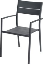 Grace stacking chair alu anthracite