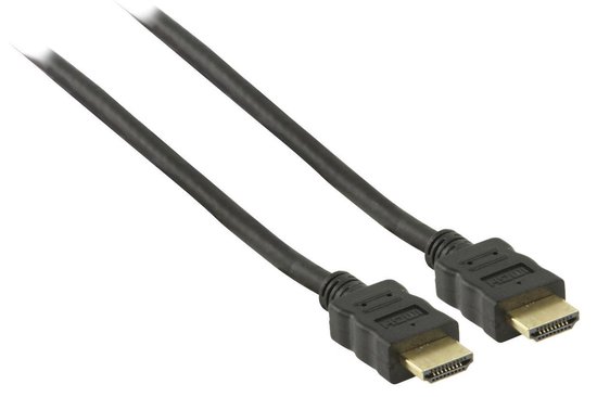 Valueline High Speed HDMI-kabel met ethernet HDMI-connector - HDMI-connector 3,00 m zwart - Merkloos