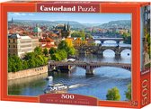Castorland View of Bridges in Prague 500 stukjes