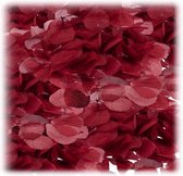 relaxdays 2500 rozenblaadjes - decoratie voor bruiloft - strooideco - bloemen - bordeaux