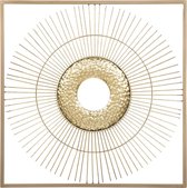 Beliani MERCURY - Wanddecoratie - goud - metaal