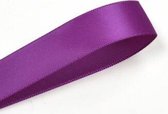 Satijn Lint 16mm (1,6cm) | Satijnlint | Violet (467) | Luxe Dubbelzijdige Kwaliteit | Cadeau Lint | Kerstlint | Rol van 22,85 Meter