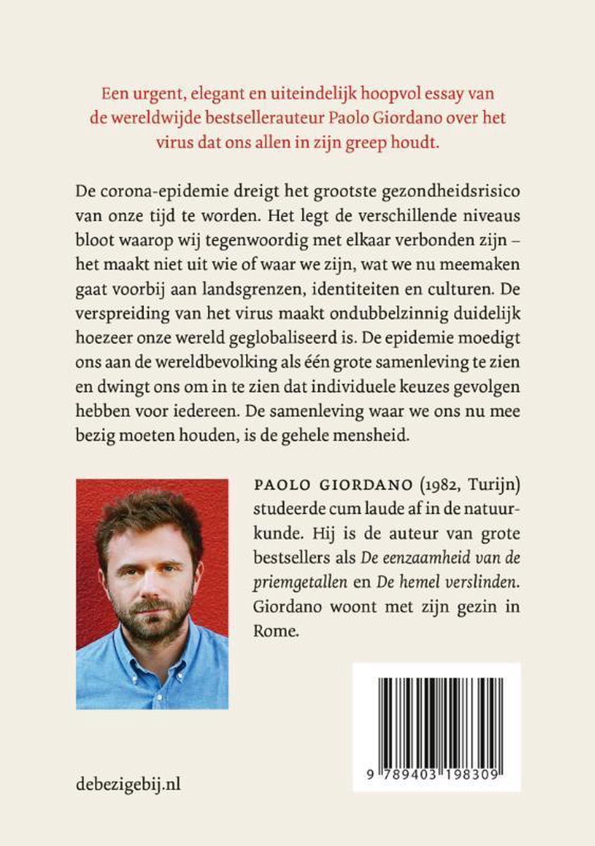 In tijden van besmetting - back cover