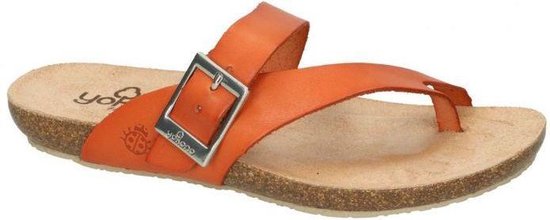 Yokono -Dames - oranje - slippers & muiltjes - maat 37 | bol.com
