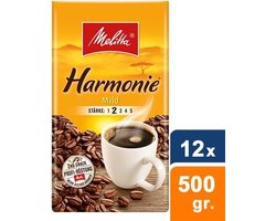 Melitta Harmonie mild Gemalen koffie - 12 x 500 gram