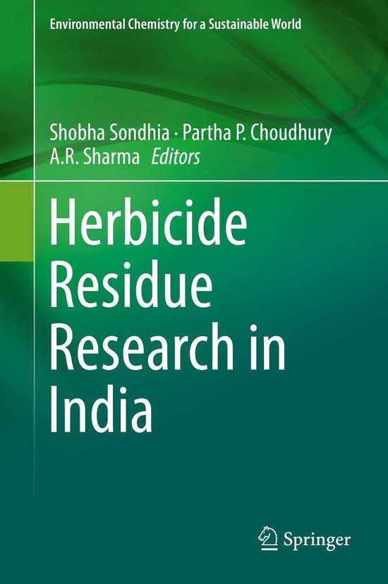 Environmental Chemistry for a Sustainable World 12 - Herbici ... - cover