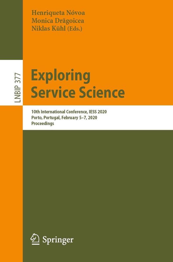 Springer Nature Proceedings Computer Science - Exploring Ser ... - cover