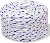 Boot touw 10 mm 50 m polypropyleen wit