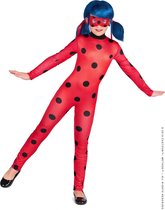 LUCIDA - Klassiek Ladybug kostuum voor kinderen - L 128/140 (9-10 jaar)