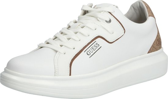 GUESS Sneakers Wit/Bruin 44 | bol.com