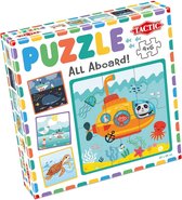 My First Puzzles 4x6 stukjes: All Aboard!