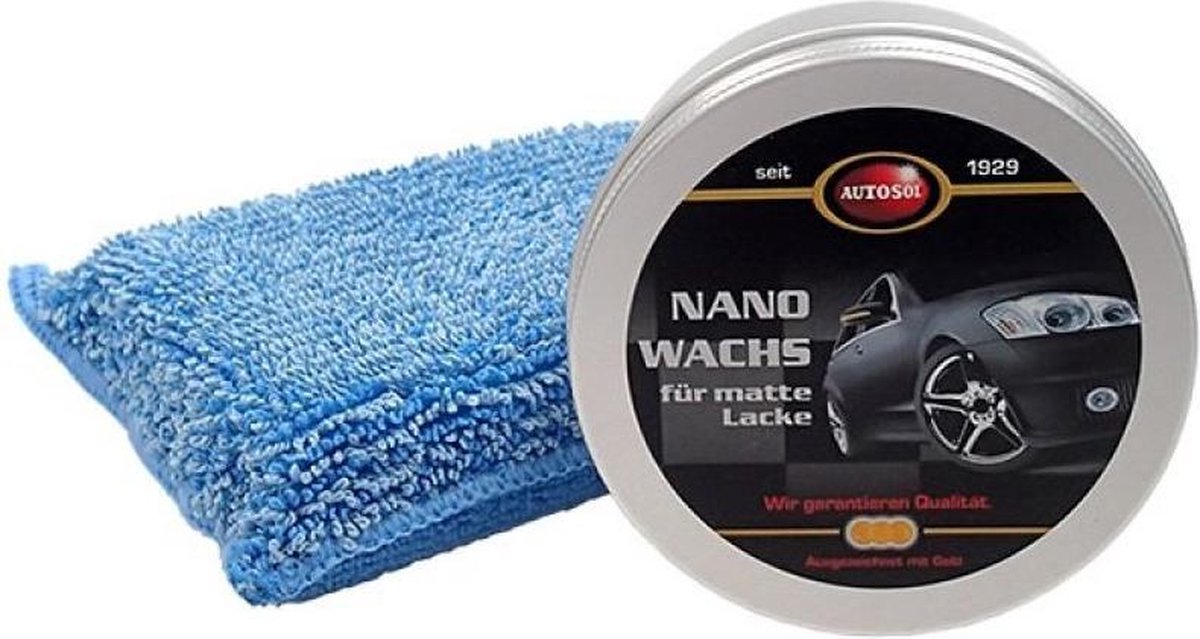 Autosol Nano Wax voor matte lak | bol