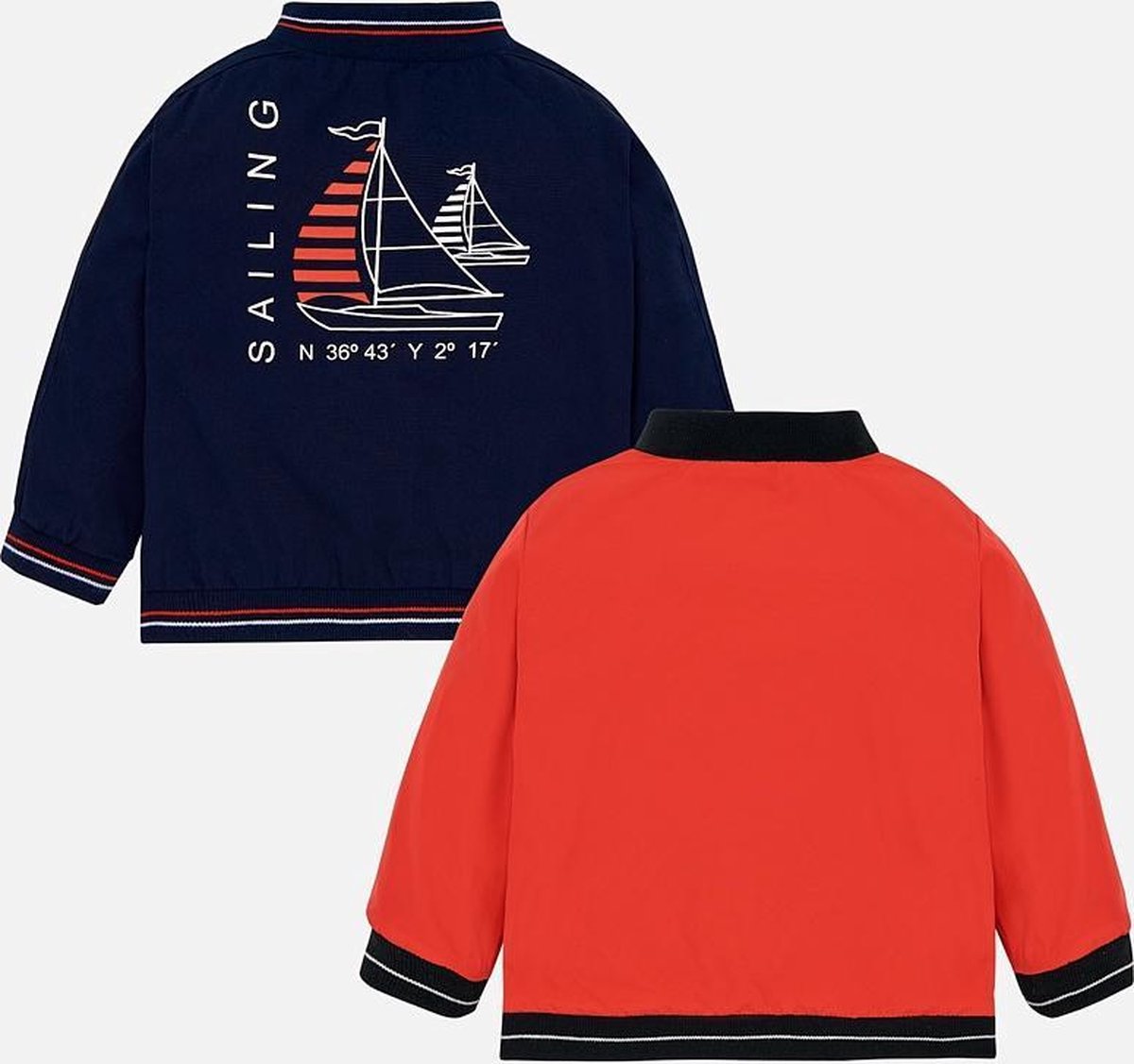 Mayoral Reversible windbreaker crab