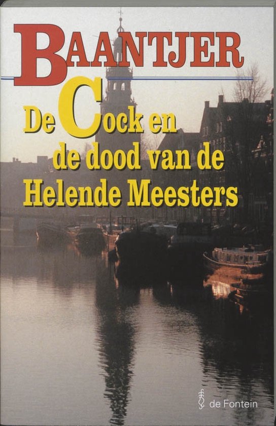 Cover van het boek 'De Cock en de dood van de Helende Meesters' van A.C. Baantjer