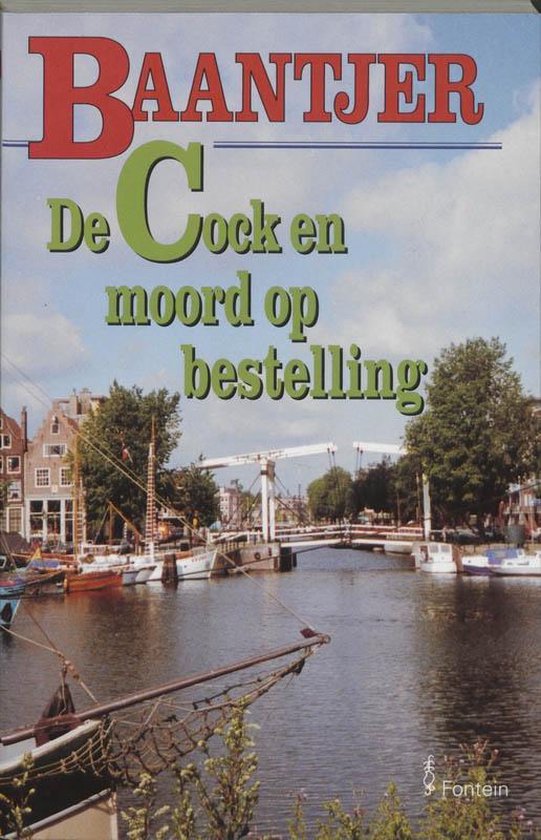 Cover van het boek 'De Cock en moord op bestelling' van A.C. Baantjer