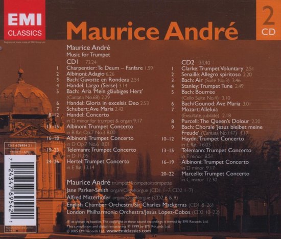 Music For Trumpet - Maurice Andre
