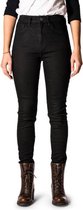 ROKKER Rokkertech High Waist Black Motorcycle Jeans L34/W28