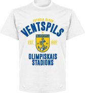 Ventspils Established T-shirt - Wit - 3XL