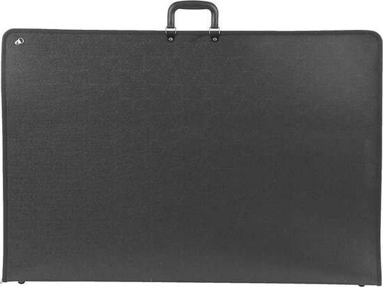 bovenstaand Metropolitan Pijnstiller 1x Portfolio tekeningen opbergmap zwart A1 - Waterdichte map voor schtsen  en... | bol.com