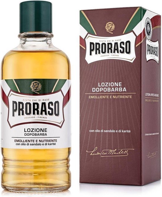 Proraso Sandalwood After Shave Lotion 400ml bol