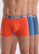 Dim Powerfull Boxershort - Onderbroeken - Boxer - Heren - 3 Stuks - Maat XL - Blauw/Oranje/Grijs