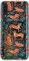 Casetastic Samsung Galaxy A50 (2019) Hoesje - Softcover Hoesje met Design - Cheetah Life Print