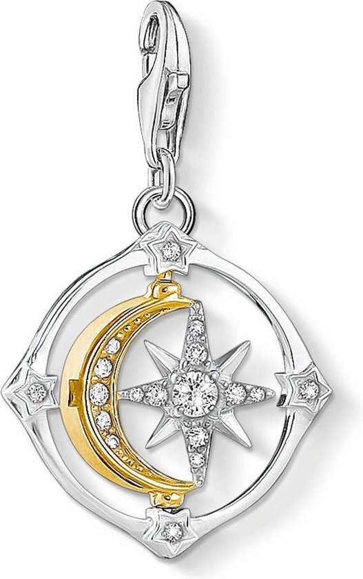 Médaillon Femme Thomas Sabo Argenté – Argent 925, Pierres, Pendentif élégant