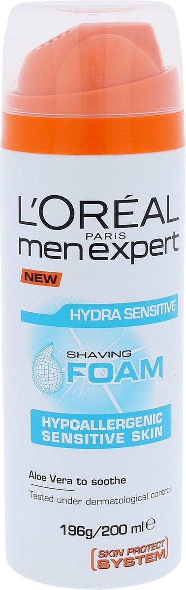 L'oreal Paris Men Expert Hydra Sensitive 200ml Shaving Foam