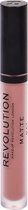 Makeup Revolution - Matte Lipstick - Matná tekutá rtěnka 3 ml 110 Chauffeur (L)