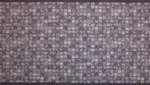 Ikado  Tapijtloper op maat, mozaïek grijs  65 x 140 cm