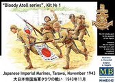 *Bloody Atoll series. Kit No 1*, Japanese Imperial Marines, Tarawa, November 1943* - Scale 1/35 - Masterbox - MBLTD3542