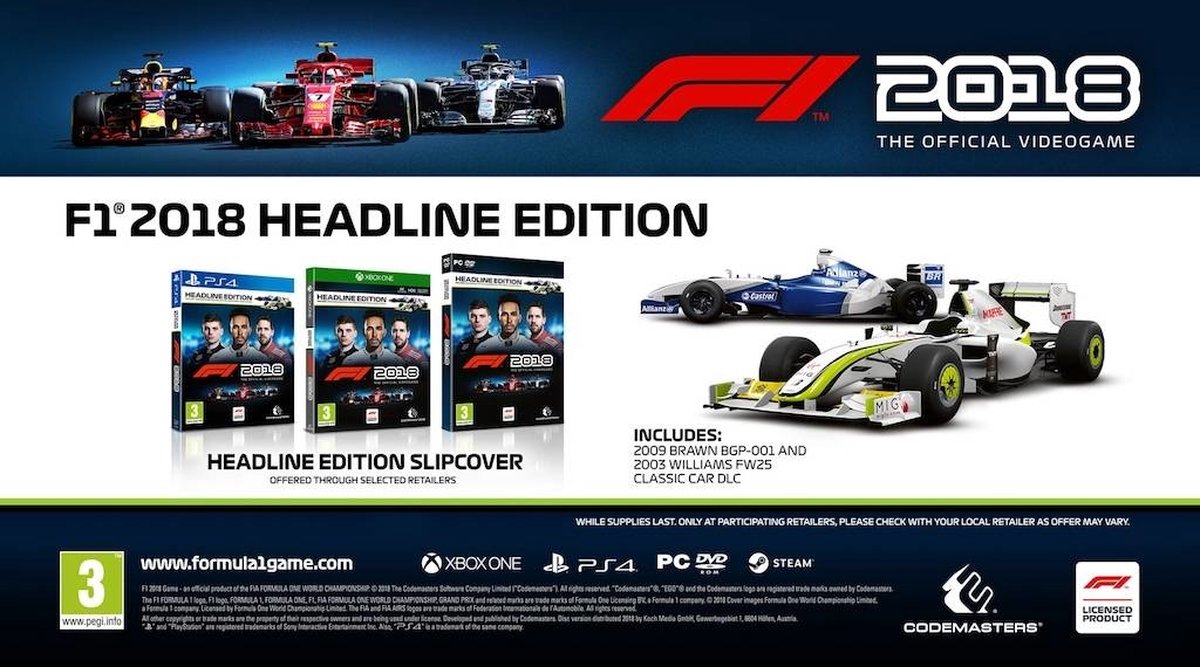 F1 2018 Headline Edition - PC | Games | bol.com