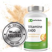 Vitamine E Capsules - 100 Softgels - PerfectBody.nl