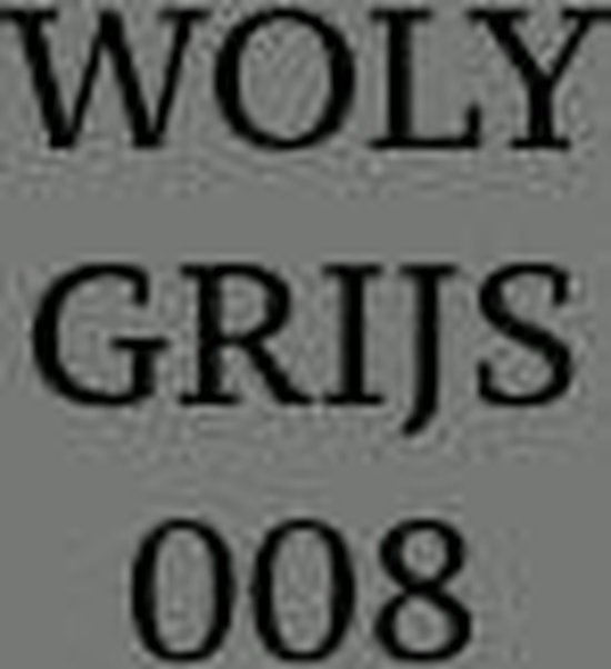 Woly Grijs 008 Schoensmeer - One size