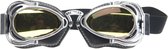 CRG radical motorbril chrome - geel glas | bril voor motor