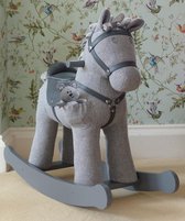 Little Bird Told Me - Stirling & Mac - Hobbelpaard - Hobbelfiguur - Grijs - Vanaf 12 maanden