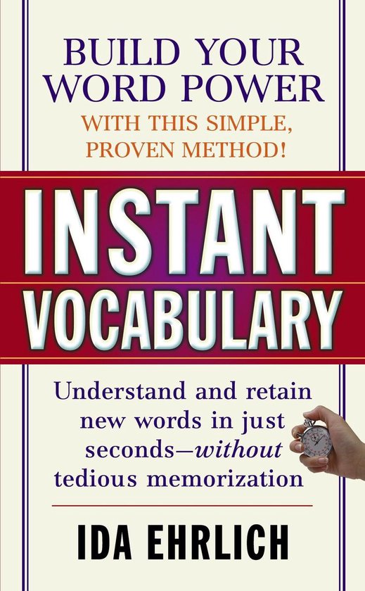 Instant Vocabulary - cover
