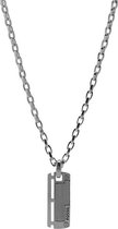 Fossil JF84466040 Herenketting Zilver - 50 cm