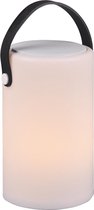 LED Tafellamp - Trion Berimany - Bluetooth Speaker - Dimbaar - Spatwaterdicht - Afstandsbediening - USB Oplaadbaar - RGBW - Wit - BES LED