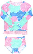 Pastel tankini met lange mouwen en UV 50+ berscherming|maat 80/86  rox