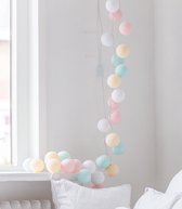 Trendo - Cotton Ball Lights Regular lichtslinger pastel - Pastel 20