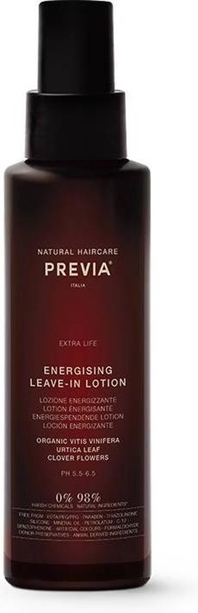 Previa Natural Haircare Extra Life Energising Leave-in Lotion Spray Dunner Wordend Haar 100ml