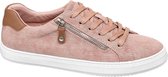 Graceland Dames Roze sneaker sierrits - Maat 41