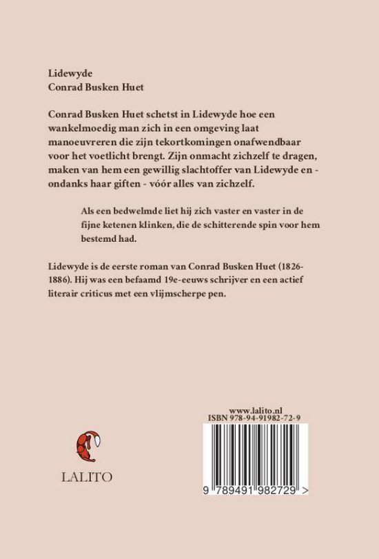 Lalito Klassiek Lidewyde Conrad Busken Huet Boeken Bol Com